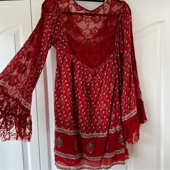 Free People Floral Print Tunic - Picture 7 of 10